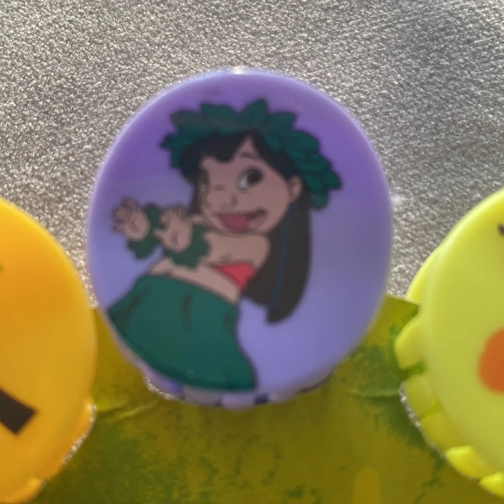 Disney Hair Clips Lilo & Stitch Ohana Small ponytail accessories 8 clips